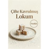 Şener Glikozsuz Lokum 1 Kg Çifte Kavrulmuş Lokum Fındıklı Lokum Hindistan Cevizli Atıştırmalık