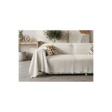 ŞENER HOME Modern Çok Amaçlı Pike & Kol Örten Koltuk Örtüsü - Krem