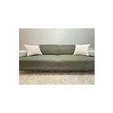 ŞENER HOME Modern Çok Amaçlı Pike & Koltuk Örtüsü - Haki