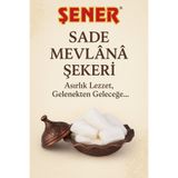 Şener Mevlana Şekeri 400 Gr Elvan Sade Poşet