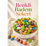 Şener Renkli Badem Şekeri 200 Gr