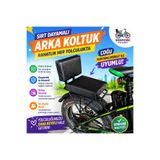 senfoniticaret CORELLİ Elektrikli Bisiklet Deri Koltuk, Bisiklet Koltuk, Elektrikli Bisiklet Sele, Bisiklet Arka Koltuk