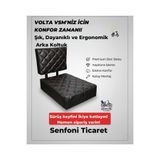 senfoniticaret Volta Vsm Modifiye Lüks Desenli Deri Arka Koltuk, Sele, Oturak, Elektrik Bisiklet