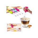 sengenegel Mini Mikser Kahve Süt Köpürtücü Karıştırıcı Cappucino Mixer Pilli Çırpıcı