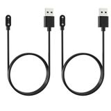SENGKOB [2'li Paket] 3.3FT Akıllı Saat Şarj Cihazı Manyetik USB Şarj Kablosu Letsfit Willful YAMAY VeryFitPro SW023 ID205L SW021 ID205U ID205S SW025 Uwatch 3S 3 2 2S