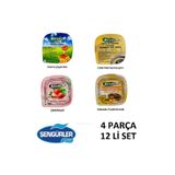 ŞENGÜRLER KAHVALTILIK PİKNİK SET 4 PARÇA (12 Lİ SET)