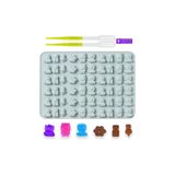 Şenhomee Epoksi Sugarcraft Şekerleme Jelibon Mini Hayvanlar Silikon Kalıbı (damlalık Hediyeli )