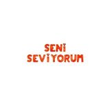 Seni Seviyorum Kırmızı Renkli Folyo Balon