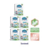 SENIMIL 2 BEBEK DEVAM SÜTÜ 250 GR (6-9 AY) 5 Lİ AVANTAJ PAKETİ