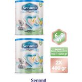 Senimil 2 Bebek Devam Sütü 400 gr (6-9 Ay) 2 Li Avantaj Paketi