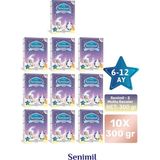 Senimil 2 Mutlu Geceler Bebek Devam Sütü 300 gr (6-12 Ay) 10 Lu Avantaj Paketi