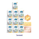 SENIMIL 3 BEBEK DEVAM SÜTÜ 250 GR (9-12 AY) 10 LU AVANTAJ PAKETİ