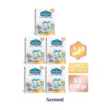 SENIMIL 3 BEBEK DEVAM SÜTÜ 250 GR (9-12 AY) 5 Lİ AVANTAJ PAKETİ
