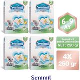 Senimil Senımıl 2 Bebek Devam Sütü 250 gr (6-9 Ay) 4 Lü Avantaj Paketi