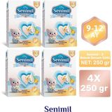 Senimil Senımıl 3 Bebek Devam Sütü 250 gr (9-12 Ay) 4 Lü Avantaj Paketi