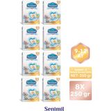 Senimil Senımıl 3 Bebek Devam Sütü 250 gr (9-12 Ay) 8 Li Avantaj Paketi