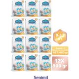Senimil Senımıl 3 Bebek Devam Sütü 800 gr (9-12 Ay) 12 Li Avantaj Paketi