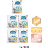 Senimil Senımıl 3 Bebek Devam Sütü 800 gr (9-12 Ay) 5 Li Avantaj Paketi