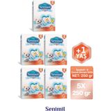 Senimil Senımıl 4 Çocuk Devam Sütü 250 gr (+1 Yaş) 5 Li Avantaj Paketi - -