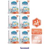 Senimil Senımıl 4 Çocuk Devam Sütü 250 gr (+1 Yaş) 6 Lı Avantaj Paketi - -
