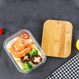 Senin Dükkanın Bambu Kapaklı Vakumlu Saklama Kabı 1 Adet - 1,5 lt
