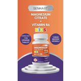Senkavit Kids Magnezyum Ve B6 Çiğneme 60 Tablet Yaban Mersini Aromalı