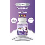 Senkavit Sleep Passiflora ,valerian Ahududu Aromalı 60 Çiğneme Tableti