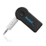 Senkiila Araba için Bluetooth AUX Adaptörü, AUX 3.5mm ile Kablosuz Ses Alıcısı Taşınabilir Eller Serbest Araç Kitleri