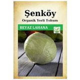 Şenköy Yerli Beyaz Lahana Tohumu Doğal Ata Niğde Turşuluk Sarmalık Lahana Tohumu Pakette 5 gr 1250 Tohum