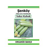 Şenköy Yerli Beyaz Sakız Kabak Tohumu Doğal Ata Tohum Pakette 30 Tohum Hediye Sebze Tohumu
