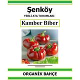 Şenköy Yerli Kamber Domates Biber Tohumu Doğal Ata Tohum Pakette 20 Tohum + Sebze Tohumu - 8 Adet