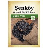 Şenköy Yerli Kara Yer Oturak Fasulye Tohumu Doğal Ata Tohum Pakette 25 gr Hediye Sebze Tohumu