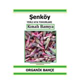 Şenköy Yerli Kınalı Köy Bamya Tohumu Doğal Ata Bamya Tohumu Pakette 5 gr 50 Tohum Hediye Sebze Tohumu