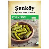 Şenköy Yerli Kornişon Salatalık Tohumu Doğal Ata Turşuluk Kornişon Tohumu Pakette 5 gr 150 Tohum