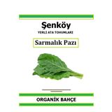 Şenköy Yerli Sarmalık Pazı Tohumu Doğal Ata Tohum Pakette 5 Gr 500 Tohum + Hediye Sebze Tohumu