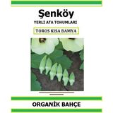 Şenköy Yerli Toros Kısa Bamya Tohumu Doğal Ata Bamya Tohumu Pakette 20 Tohum + Sebze Tohumu - 21 Adet