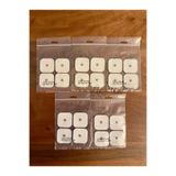SennaStore Çıtçıtlı Elektrot Tens Pedi 5 Paket (20 Adet) Compx ile Uyumlu