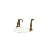 SENNEDİLERSEN Kalorifer Radyatör Yatağı, Kedi ve Köpek Peluş Yatağı, 40 x 30 cm, Beyaz, Kolay Montaj Geçmeli Sistem PRA-9630706-240926