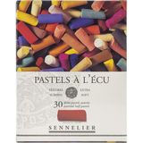 Sennelier 30'lu Yarım Boy Soft Pastel Boya Seti Parlak Renkler ve Yüksek Pigment Yoğunluğu