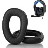 Sennheiser GSP300,GSP301,GSP302,GSP303,GSP305,GSP350,GSP370 Uyumlu Yedek Kulaklık Pedi - Siyah