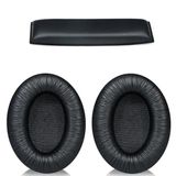 Sennheiser HD418 HD428 HD419 HD429 HD448 HD449 HD482 Uyumlu Kulaklık Pedi ve Kafa Koruma Bandı