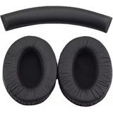 Sennheiser HD457 HD202 HD212 HD437 HD447 HD47 Uyumlu Kulaklık Pedi ve Kafa Koruma Bandı - Siyah