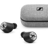 Sennheiser Momentum Gerçek Kablosuz Kulak İçi Kulaklık, Dokunmatik Kontroller, Şeffaf İşitme Ve Şarj Kutusu İle