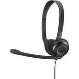 Sennheiser Pc 3 2 Jak Çağrı Merkezi Kulaklığı (2 Jak Stereo) - Siyah