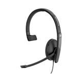 Sennheiser SC 130 Kablolu Kulak Üstü Çağrı Merkezi Kulaklığı siyah