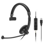 Sennheiser SC 45 USB MS Siyah Headset Saç Bandı Kulaklık