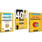 Şenol Hoca Yayınları 40 Günde TYT Matematik Kampı Çıtır Çerez Problemler Merhaba TYT Soru Bankası Set 3 Kitap
