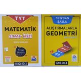 Şenol Hoca Yayınları Alıştırmalarla Geometri+Matematik Sınav Ikizi Soru Bankası