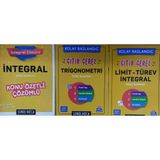 Şenol Hoca Yayınları Çıtır Çerez Limit Türev Integral + Trigonometri +Konu Özetli Integral Soru Bankası