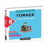 Şenol Hoca Yayınları LGS 8. Sınıf Pratik Bilgilerle Türkçe Soru Bankası